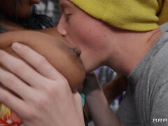 Bodega Bro Unlocks Impossible Achievement part 2: Threesome Bisexual Interracial Adventure of Jimmy Michaels, Jordyn Falls and Gaby Ortega