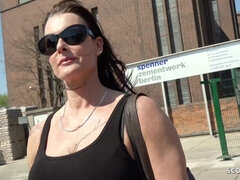 In den arsch, Grosse titten, Spermaladung, Schwanz, Deutsch, Hardcore, Milf, Realität