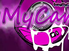 Asiatique, Nana, Gros seins, Brunette brune, Chatte, Solo, Serré, Jouets