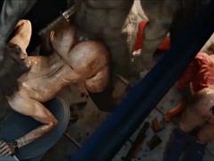 En tercera dimension, Anal, Verga grande, Sexo duro