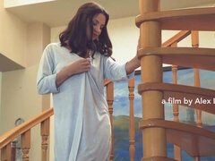 Gros seins, Brunette brune, Hd, Mamelons, Culottes ou slips, Petite femme, Chatte, Solo