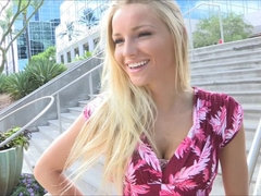 Anal, Robe, Extrême, Béant, Talons, Masturbation, Public, Solo