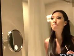 Asiatisch, Spermaladung, Freundin, Hardcore, Hd, Hotel, Lingerie, Schreiend