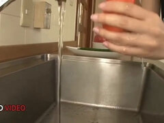 アジア人, フェラチオ, 茶髪の, Hd, 熟年, 淫乱熟女, 叫ぶ, 妻