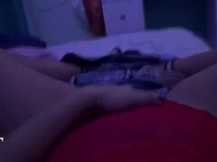 Horny Venezuelan Teen Sofiasexxx Fingering Her Hairy Pussy to Explosive Orgasm - Hot Solo Masturbation