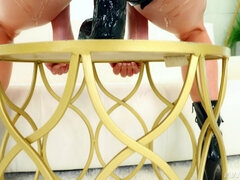 Анальный секс, Брюнетки, Дилдо, Латекс, Масло, Наездница, Соло, Высокие