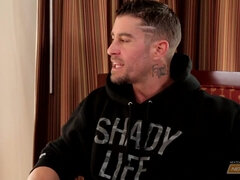 茶髪の, チン, ゲイ, Hd, オナニー, 一人