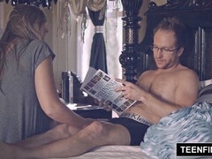 18 ans, Sucer une bite, Éjaculation interne, Adolescente