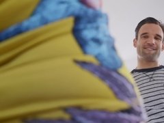 デカパイ, 浮気者, イく瞬間, 娘, Hd, キッチン, 熟年, ストッキング