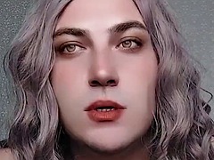 Amateur, Belleza, Rubia, Universidad, Fetichismo travestista, Transexual, Fumando, Adolescente