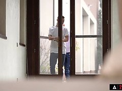In den arsch, Aus dem arsch in den mund, Blondine, Blasen, Arschfick von zwei schwänzen, Doppelpenetration, Hardcore, Sohn