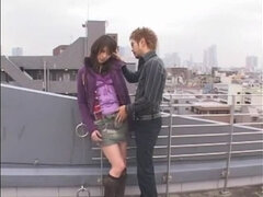Amateur, Japonés, Masturbación, Al aire libre