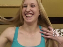 She Is 18 And Has NEVER Done Anything Like This Before - Teen
