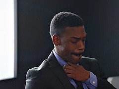 Anal, Black, Bondage, Ebony, Gay, Muscle, Office, Tattoo