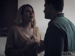 Blonde Stepmom Kit Mercer Helps Injured Son Relieve Himself - Big Tits MILF Drilled Hard