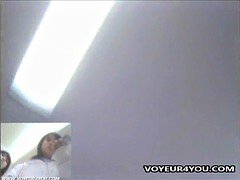 Asiático, Universidad, Fetiche, Japonés, Bragas, Bajo la falda, Voyeur