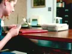 Vintage beauty girls are being seduced by retro dudes to fuck at party