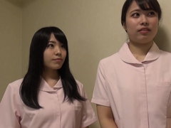 Arzt, Gruppe, Japanische massage, Krankenschwester, Uniform
