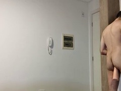 Leie, In den arsch, Füsse, Riesendildo, Einschiebung, Pov, Solo, Spielzeuge