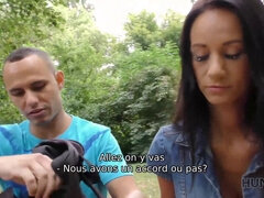 フェラチオ, 茶髪の, 浮気する, チェコ, お金, アウトドア, ハメ撮り, ティーン