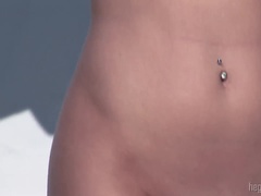 お尻, 茶髪の, 乳首, 小柄, 剃毛, ガリガリ, ティーン, オッパイの