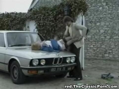 おもらし, アナル, アウトドア, 赤毛, ヴィンテージ