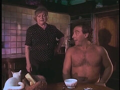 ビーチ, ブロンド, 茶髪の, 古典, 顔射, 毛深い, イタリア人, 淫乱熟女