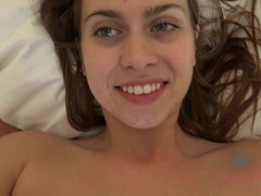 On Jill Kassidy's last day she wakes up and fucks you good