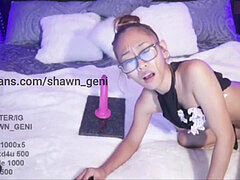 Asiatisch, Dildo, Masturbation, Orgasmus, Solo, Spielzeuge, Netzkamera