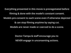 Hot Nurses Angel Santana and Aria Nicole in Steamy Medical Fetish POV - Doggystyle & Missionary Creampie