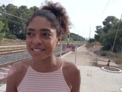 Cul, Noire, Robe, Pov, Public, Maigrichonne, Tatouage, Nénés