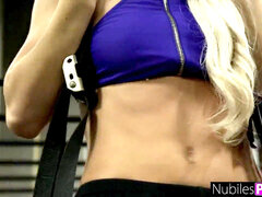 小柄, オマンコ, ストッキング, ティーン