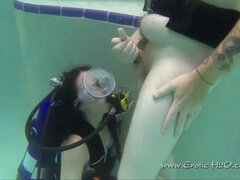 Incredible hooker under water sex