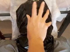 ボンデージ, フェティッシュ, 陵辱, ゴム, なめる, 愛人, オマンコ, 奴隷