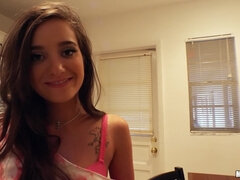 Mamada, Morena, Tetona, Atrapados, Sexo duro, Tetas naturales, Perforación, Pov