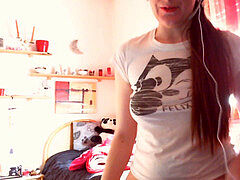 ヨーロピアン, ジム, イタリア人, 下着, 赤毛, オッパイの, おもちゃ