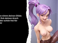 Aus dem arsch in den mund, Sadomasochismus, Domination, Weibliche domination, Deutsch, Hd, Erniedrigung, Masturbation