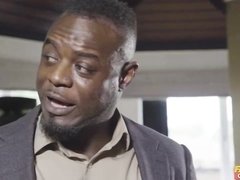 Cul, Gros cul, Noire, En levrette, Double pénétration, Homme homme femme, Plan cul à trois, Épouse