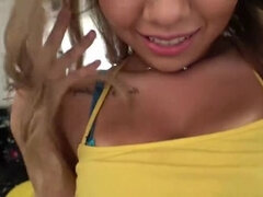 アジア人, フェラチオ, 汚れた　, 指いじり, ジム, Hd, オーガズム, スペルマ