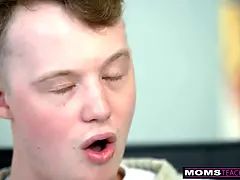 アメリカ人, フェラチオ, イマラチオ, 手コキする, マッサージ, 淫乱熟女, ヌード, 三人