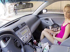 Europeo, Pequeña, Chupando, Adolescente