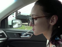 Leie, Freundin, Orgasmus, Im freien, Öffentlich, Muschi, Abendanzug, Titten