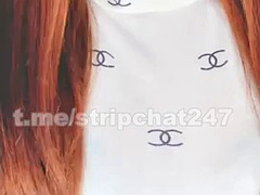 Enthousiasteling, Blond, Masturbatie, Alleen, Tieten likken