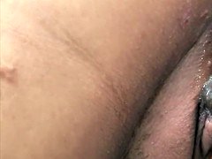 Busty Asian Bunny Splattered With Spunk