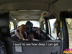 Cabbie Loves A Big Black Knob 2 - Female Fake Taxi