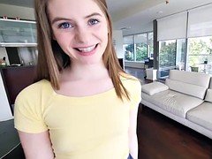 Blasen, Braunhaarige, Pov, Muschi, Jungendliche (18+), Titten