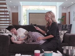 Anal, Lamer culo, Rubia, Consolador, Estilo perrito, Sexo duro, Anilingus, Tetas