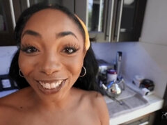Ass, Blowjob, Closeup, Deepthroat, Doggystyle, Ebony, Penis, Pussy