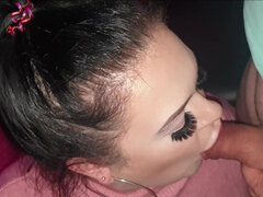 Leie, Bad, Blasen, Pummelig, Kondom, Sperma im mund, Milf, Dusche