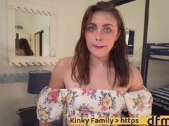 Ageplay roleplay with an age gap Erotic darkhair show